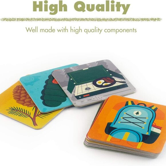 New Sealed Ravensburger Game Ravensburger Great Outdoors Memory Game- En/Fr - Picture 7 of 12